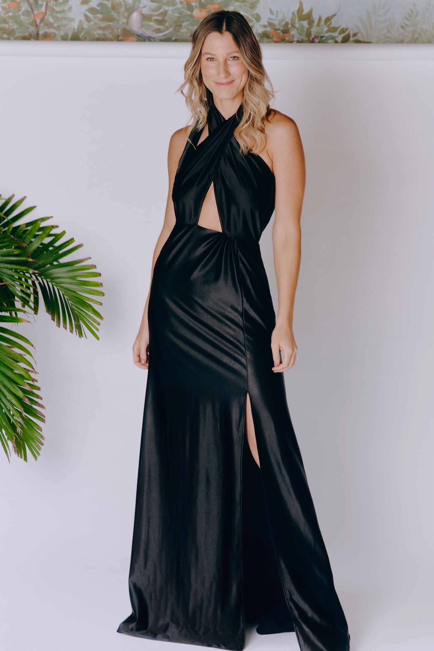 Liquid Black Dress