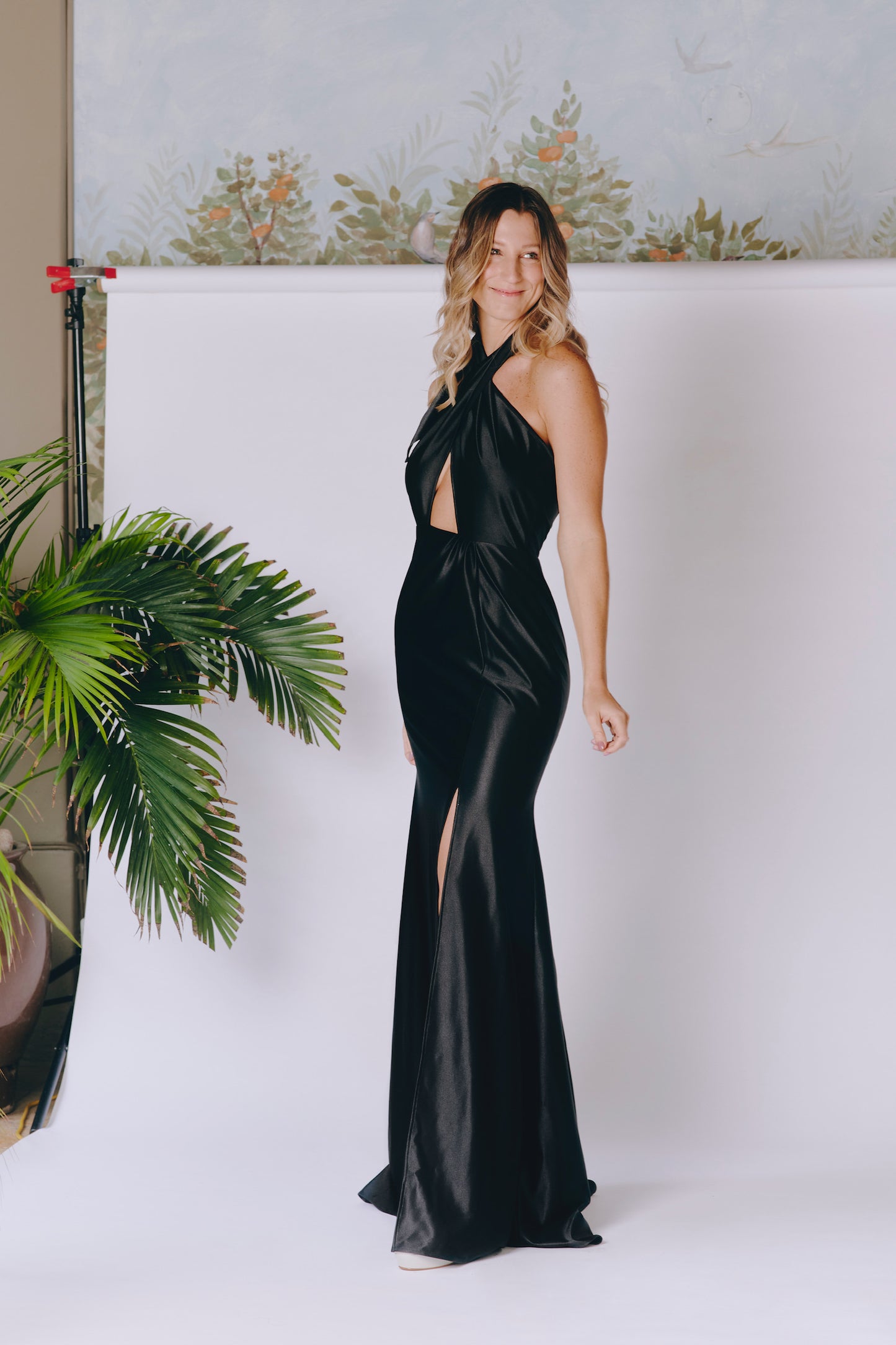Liquid Black Dress